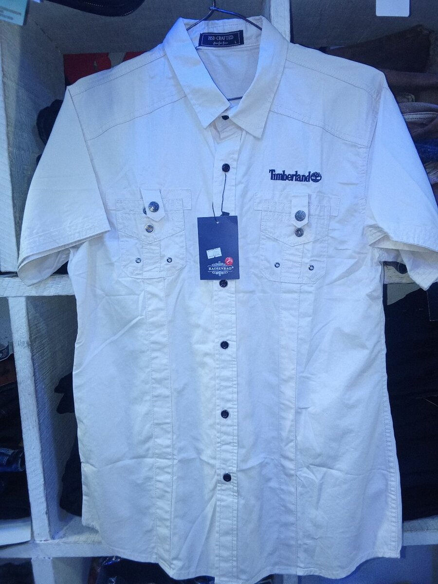 Chemise à manches courtes Timberland