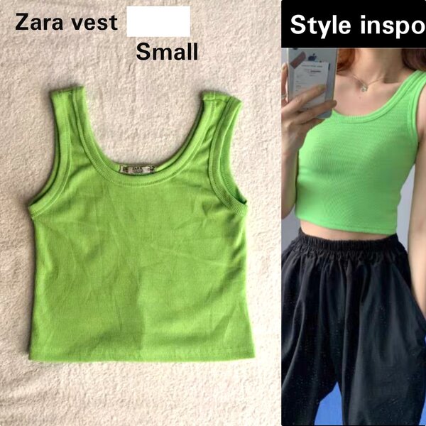 Salaula crop tops and tops