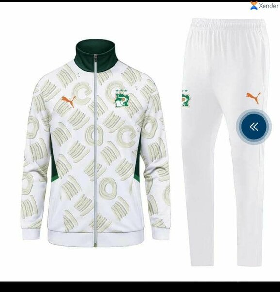 Ensemble de survêtement Côte d'Ivoire