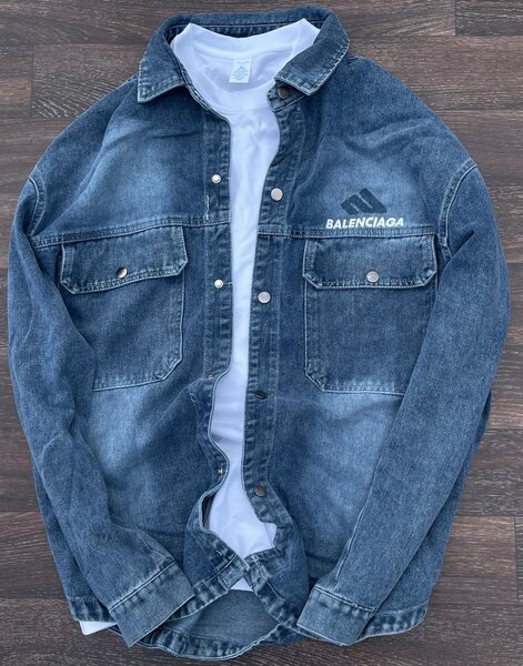 Veste en jean tendance homme