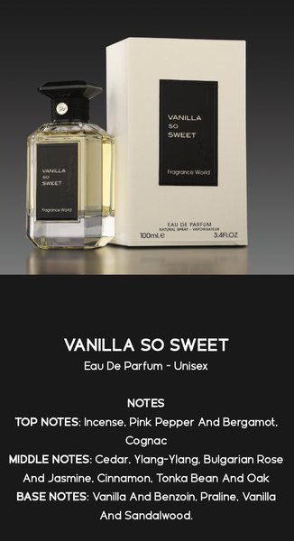 Vanilla So Sweet Eau de Parfum