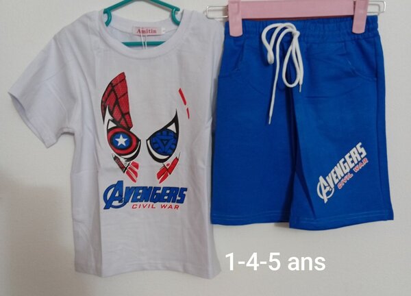 Ensemble Avengers Enfant