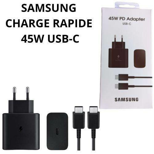 Samsung Chargeur Rapide 45W USB-C