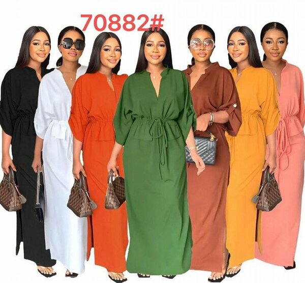 Chic robe relaxe à sortir disponible