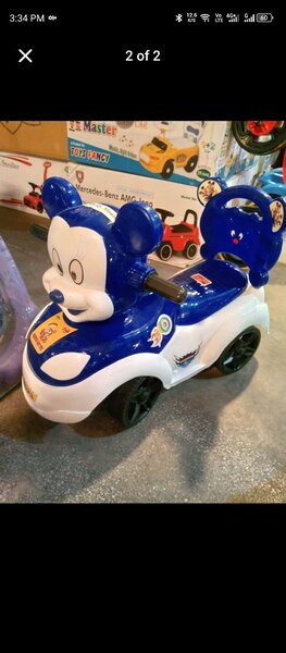 Mickey Mouse Light Music Push Car