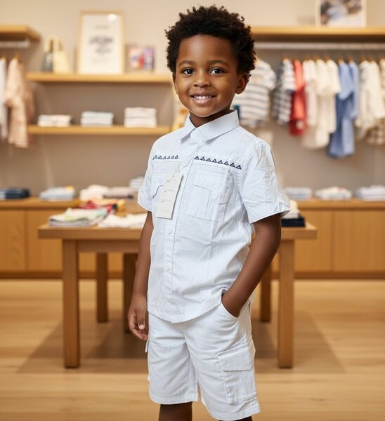 Ensemble garçon chic été