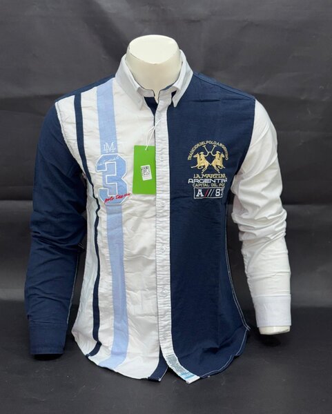 Chemise décontractée rayée