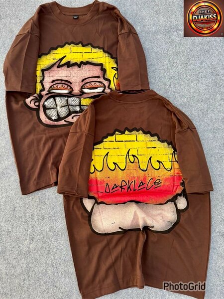 T-shirts oversize graphiques