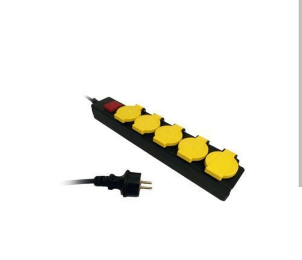 Rallonge étanche 5 prise 