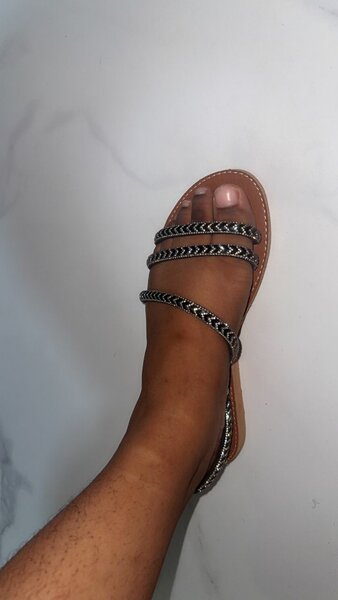 Sandales Plates Élegantes Femme