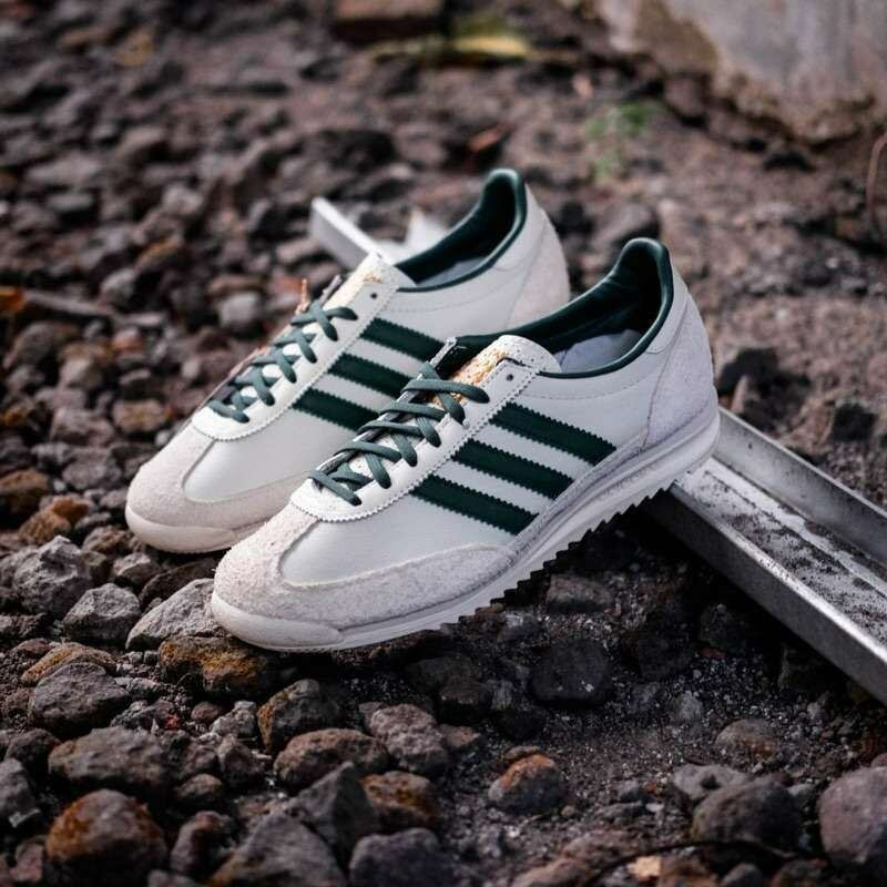 Sneakers Adidas Blancs et Verts