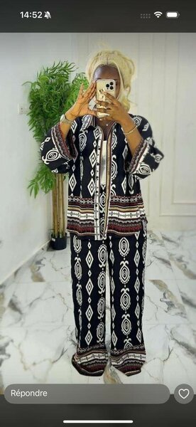 Ensemble bohème chic femme