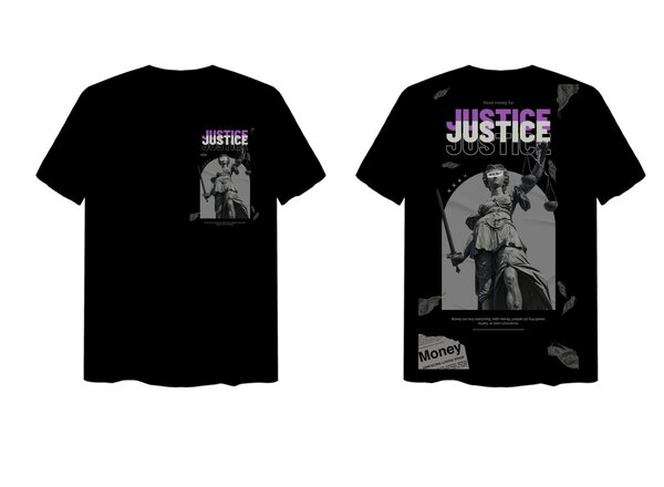 T-shirt graphique Justice