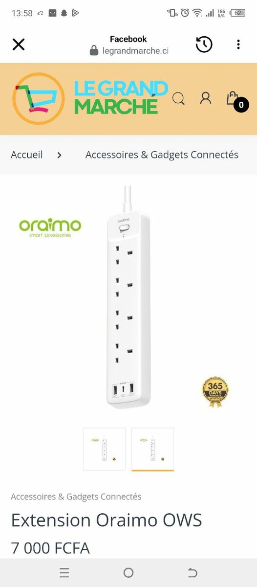 Multiprise Oraimo OWS