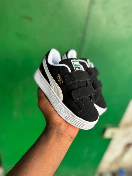 Baskets Enfant Noires Sport