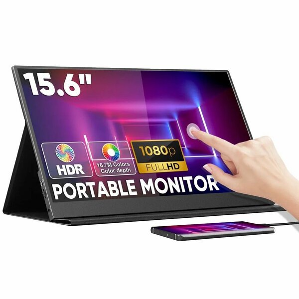 Moniteur Portable Tactile 15,6