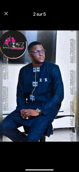 Ensemble Africain Élégant Homme