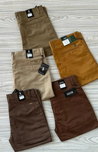Khaki trousers