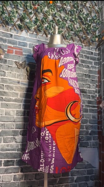 Robe d'été femme colorée