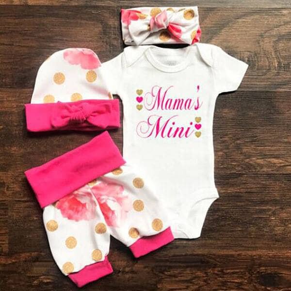 Ensemble Coton Bébé Fille