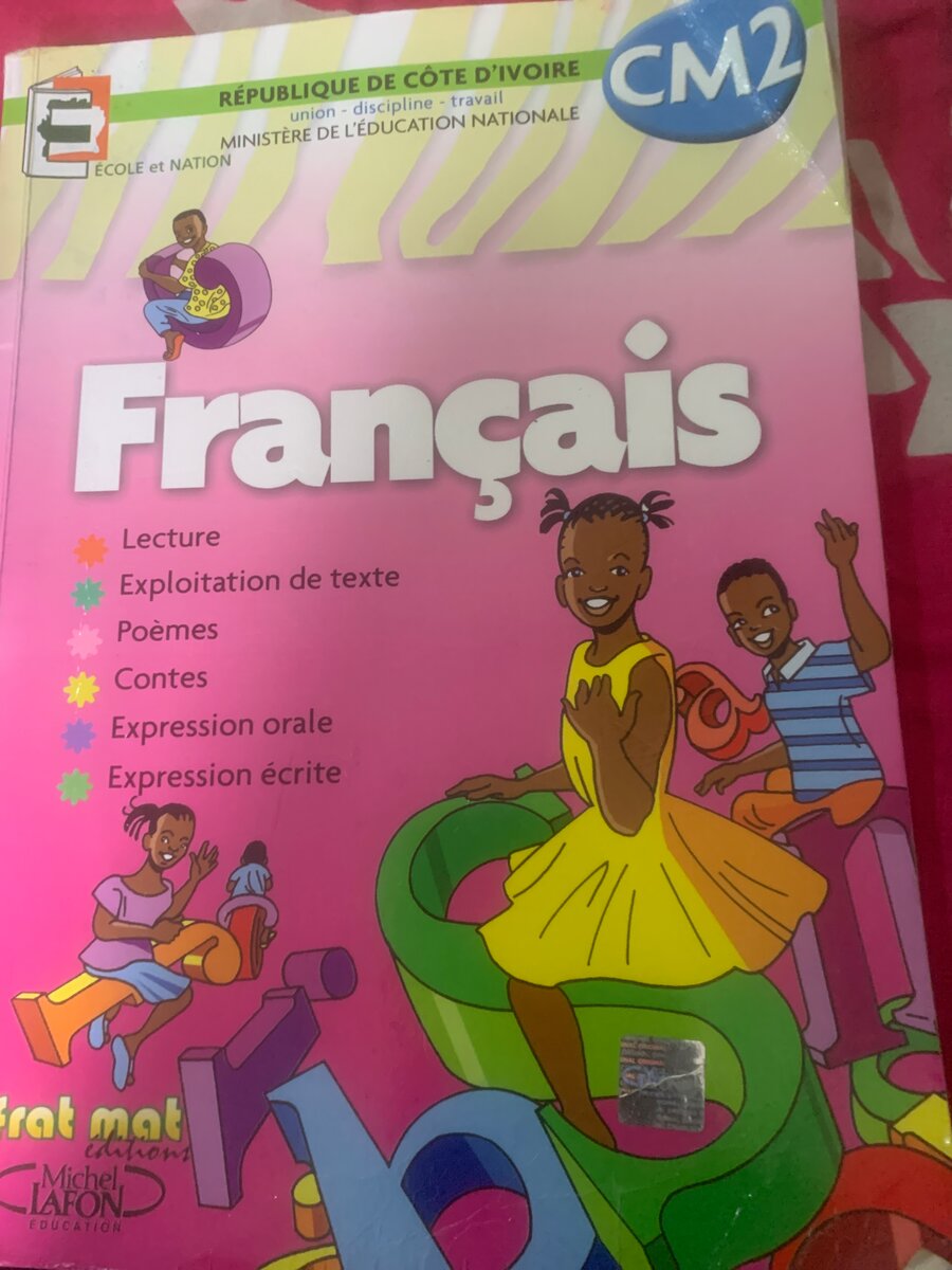 Livre de fançais CM2