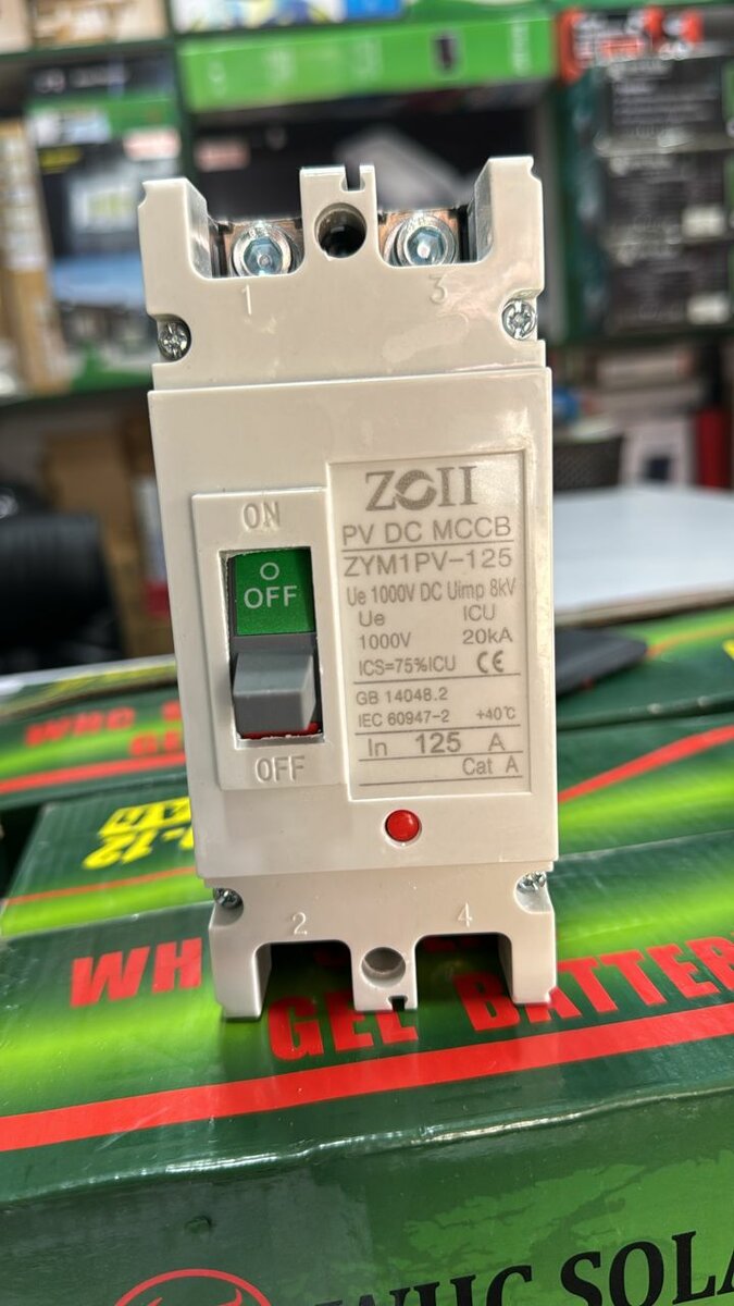 Disjoncteur DC ZGII 1000V