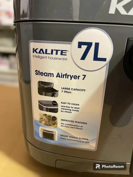 Kalite Genuine XXL 7L Digital Steam Air Fryer