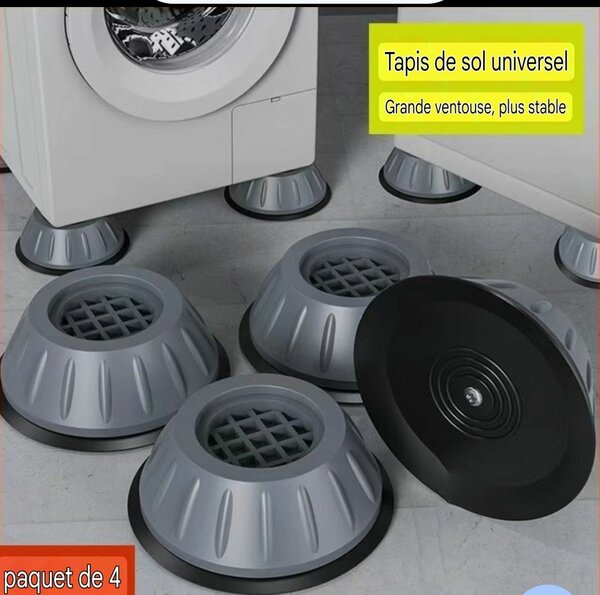 4 support Pieds de machine