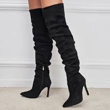 Long heel boots