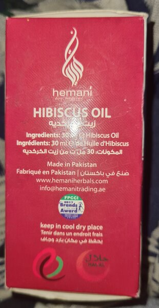 Hibiscus Special Oil