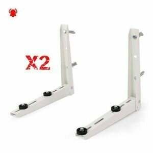 Support mural climatiseur x2