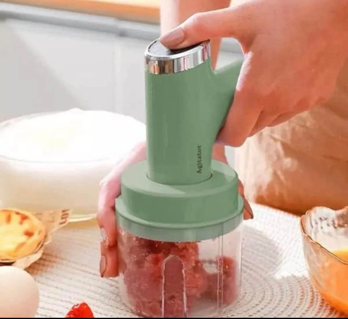 Mini mixeur batteuse