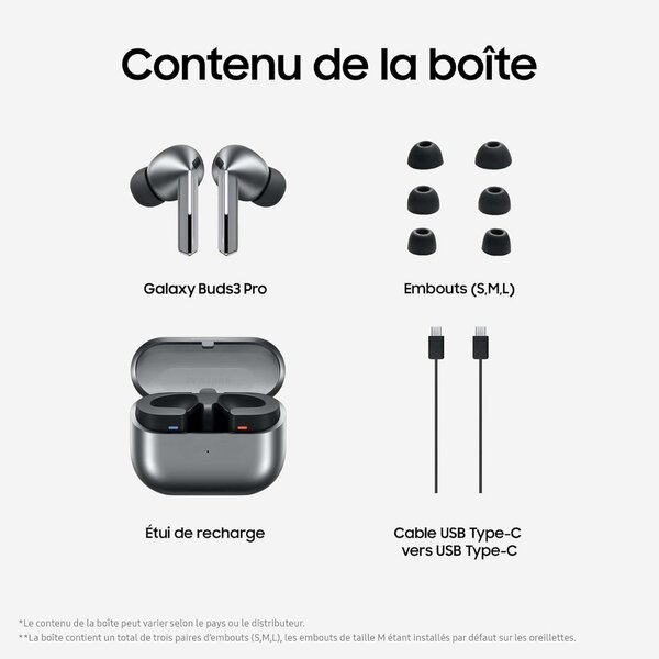 Écouteurs Sans Fil Galaxy Buds3