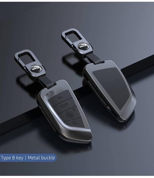 Étui de clé voiture en cuir