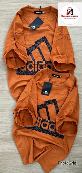 T-shirt orange Adidas