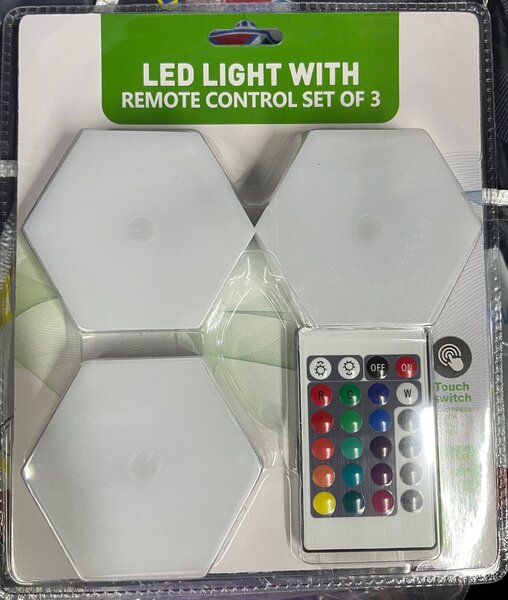 3 Led lumineux télécommandée Multicolore
