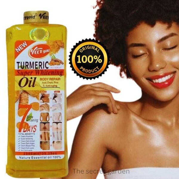 Tumeric whitening oil
