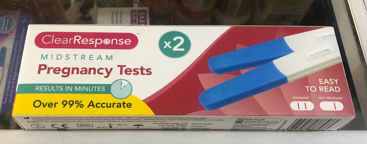 PREGNANCY TEST MIDSTREAM 2 in 1