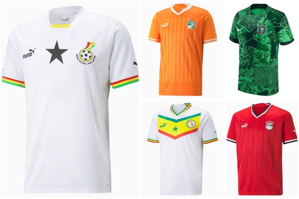 2022/23 African Country Jerseys