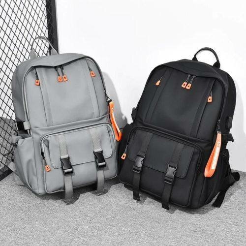 Sac à dos simili cuir résistant à leau unisexe