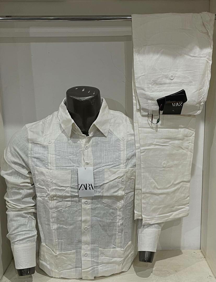 Ensemble homme en lin