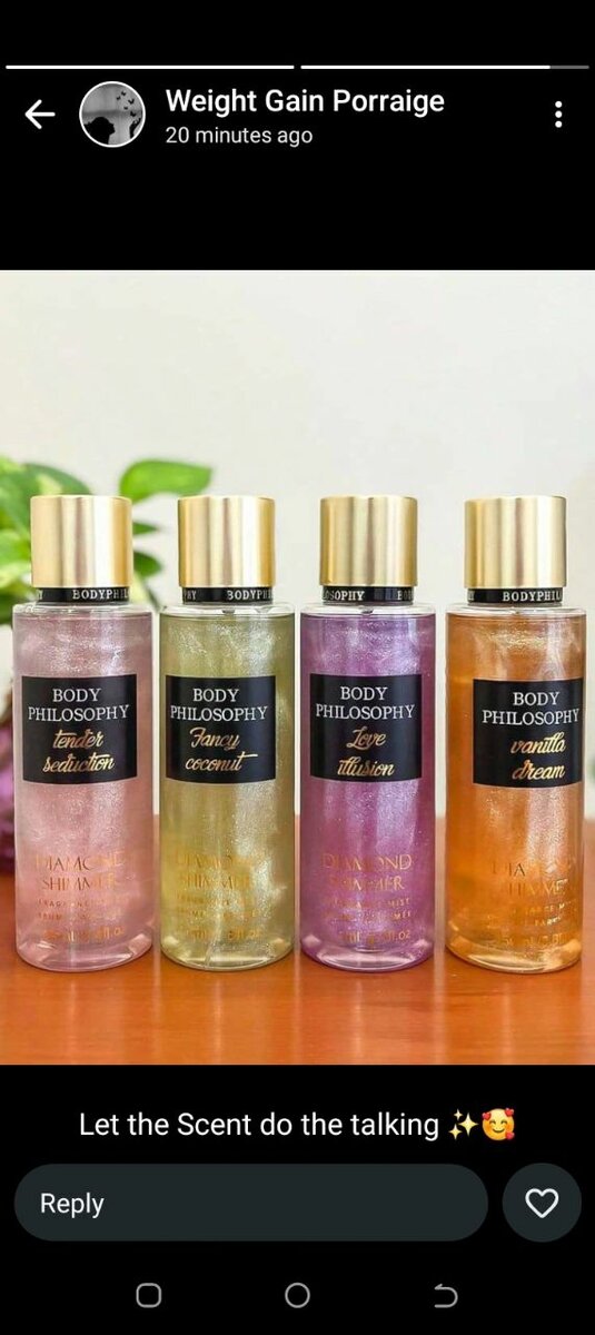 Victoria secret body mists k150 each