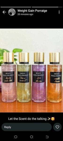 Victoria secret body mists k150 each