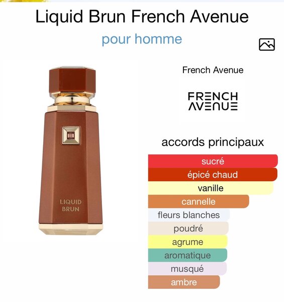 Liquid brun French avenue