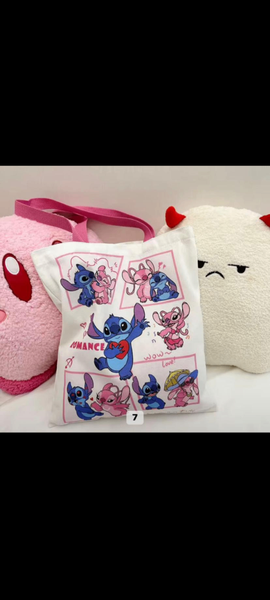 Tote bag Stitch coloré