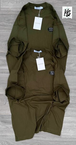 T-shirts unisex coton khaki