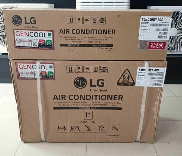 LG air conditioner, 1.5hp