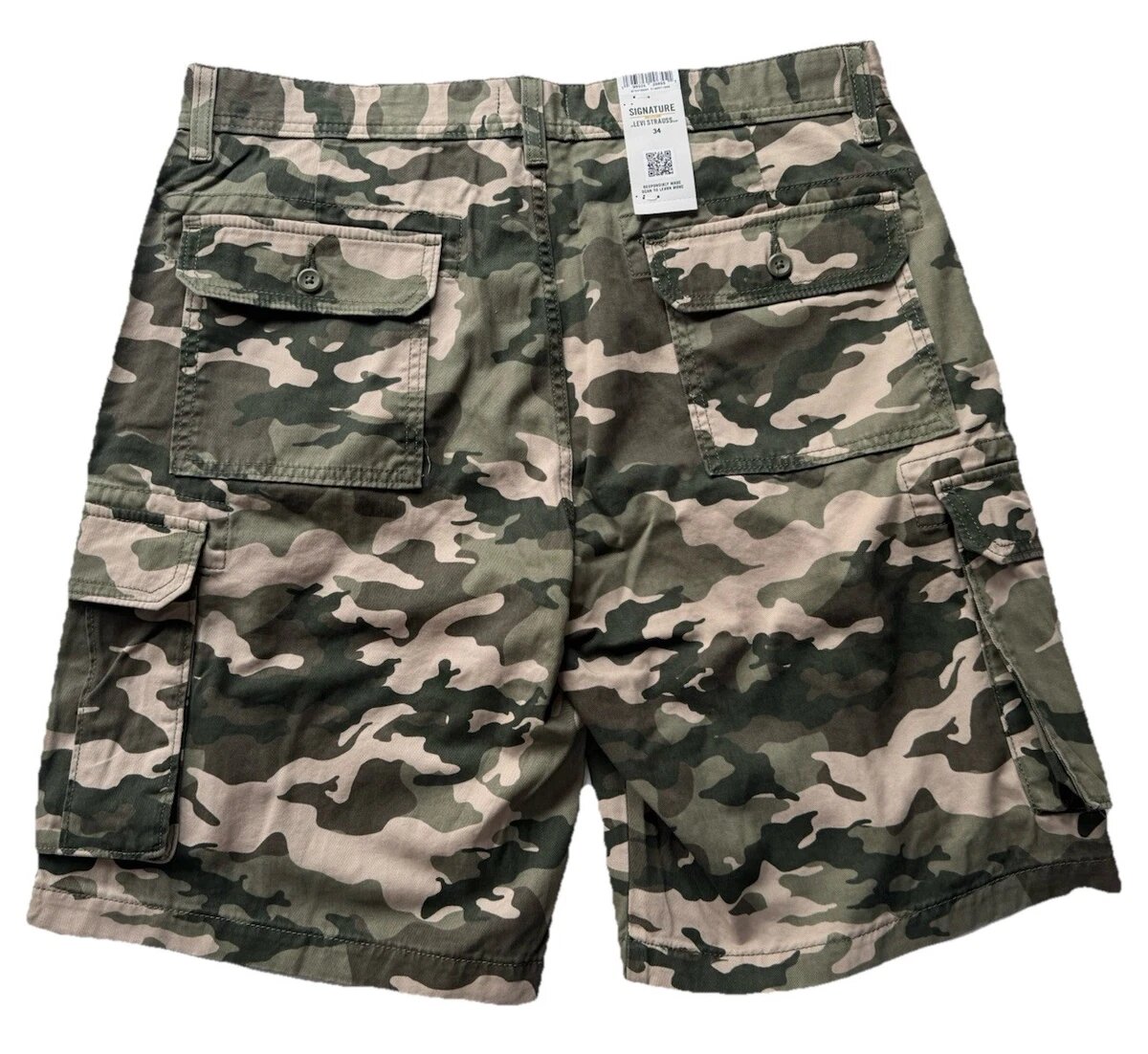 Levi's Camo Cargo Shorts