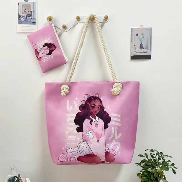 Sac cabas artistique imprimé