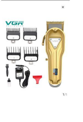 Tondeuse -Rasoir Métal Professionnel - Ajustable Rechargeable Super Puissante - VGR V - Or